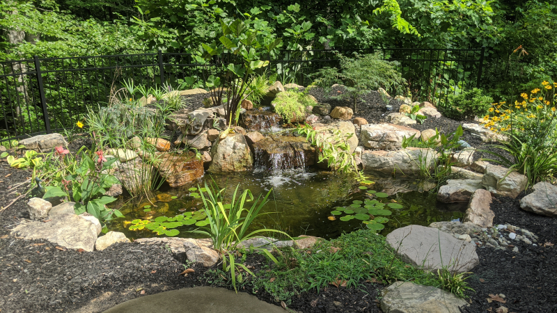 Water Feature Installation in Raleigh, North Carolina