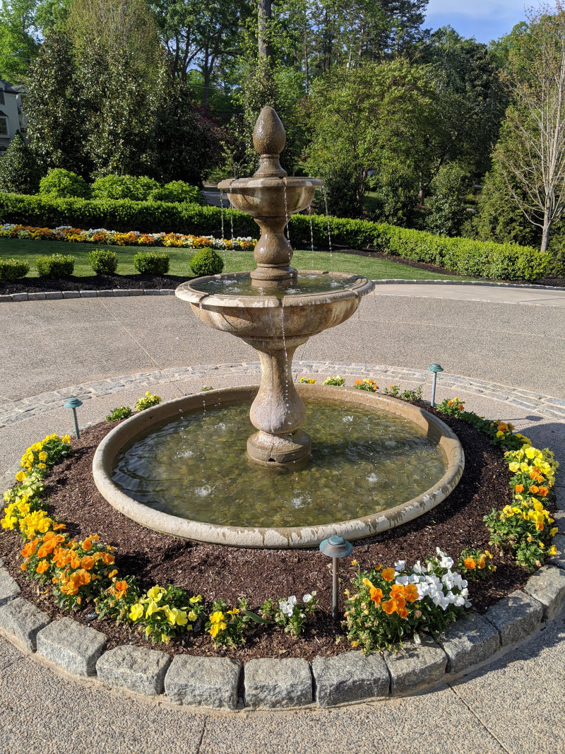 Fountains in Cary, North Carolina