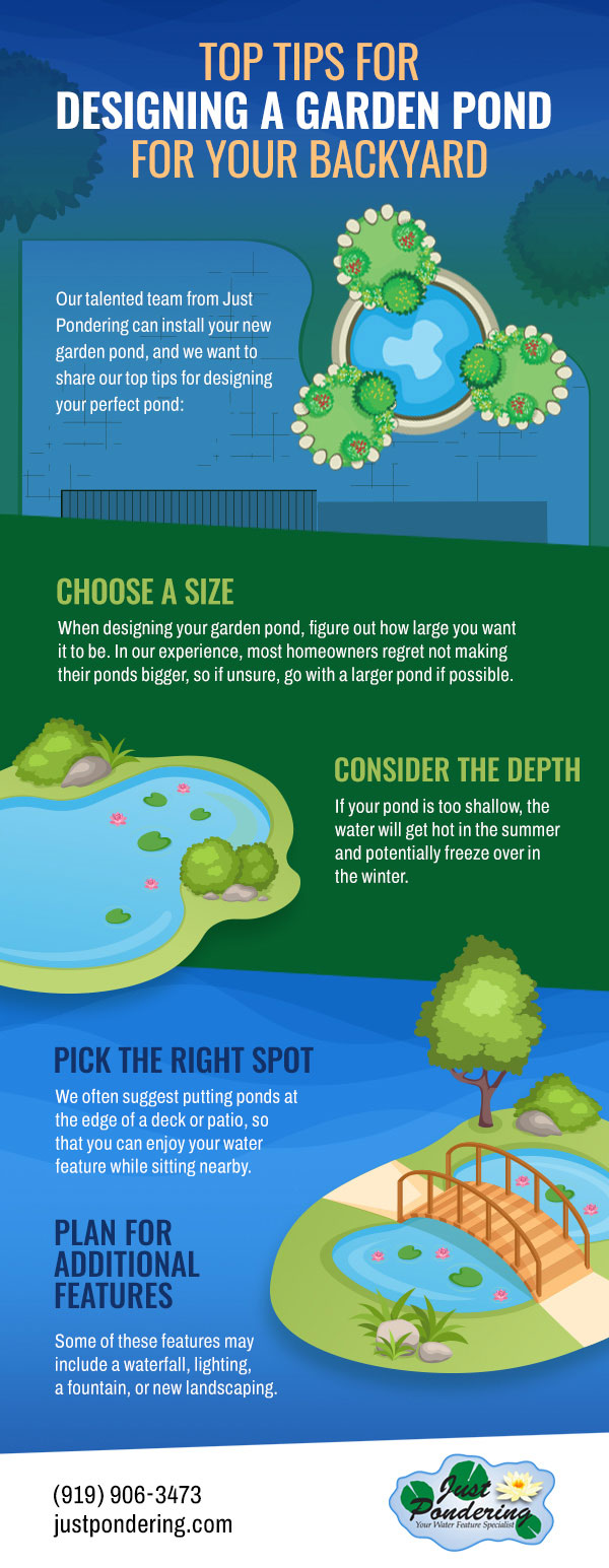 Our Top Tips for Designing a Garden Pond for Your Backyard